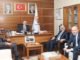 BURSA MİLLETVEKİLLERİ REFİK ÖZEN OSMAN MESTEN ZAFGER IŞIK VE AK PARTİ YEREL YÖNETİMLER BAŞKANI MEHMET ÖZHASEKİ
