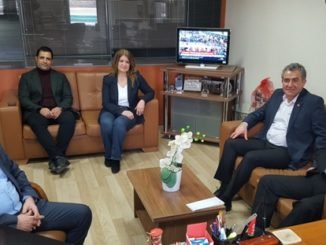 CHP İL BAŞKANI HÜSEYİN AKKUŞ GÜLNUR DENİZ DR DENİZHAN ASLAN İBRAHİM MART GÖKHAN KARA