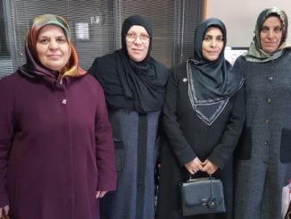 SAADET PARTİSİ İL KADIN KOLLARI BAŞKANI HATİCE ATAŞ VE YÖNETİMİ