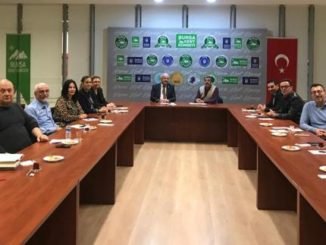 BURSA KENT KONSEYİ ÇALIŞMA GRUBU TOPLANTISI BKK BAŞKANI ŞEVKET ORHAN PROF DR SEDAT DEMİR