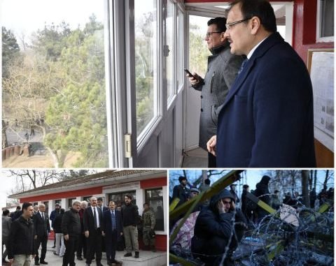 HAKAN ÇAVUŞOĞLU YUNANİSTAN SINIRI PAZARKULE SINIR KAPISI GÖÇMENLER İNCEİLEME HAKAN ÇAVUŞOĞLU YUNANİSTAN SINIRI PAZARKULE SINIR KAPISI GÖÇMENLER İNCEİLEME