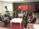 YAZI İÇİN KIZILAY BURSA ŞUBESİ BAŞKANI DAVUT GÜRKAN VE YÖNETİM EMNİYET MÜDÜRÜ TACETTİN ASLAN ZİYARETİ