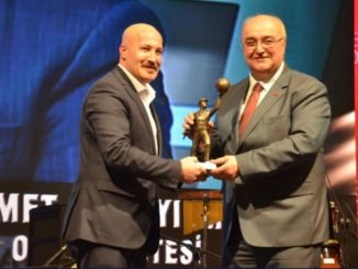 TÜRK METAL SENDİKASI EMEK DOSTU ÖDÜLLERİ GÜVENLİK İŞ GENEL BAŞKANI ÖMER ÇAĞIRICI