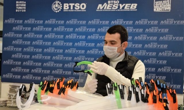 YÜZ KORUYUCU SİPERLİKT ÜRETİMİ BTSO YÜZ KORUYUCU SİPERLİKT ÜRETİMİ BTSO