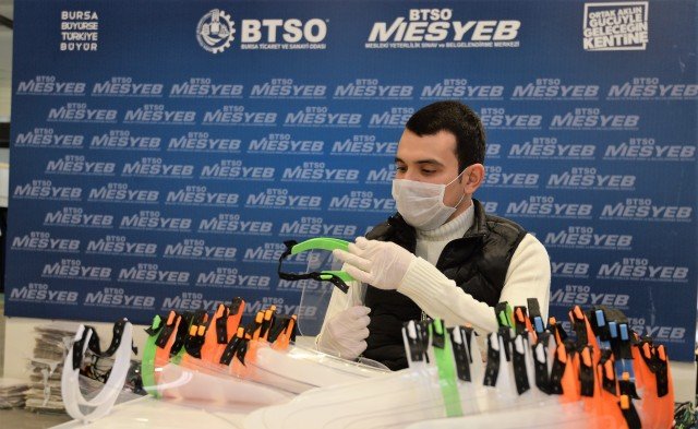 YÜZ KORUYUCU SİPERLİKT ÜRETİMİ BTSO YÜZ KORUYUCU SİPERLİKT ÜRETİMİ BTSO