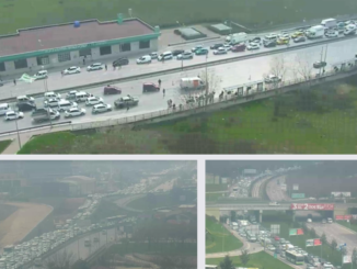 ACEMLERDE KORONAVİRÜS ÖNLEMİ ATEŞ ÖLÇME NEDENİYLE TRAFİK