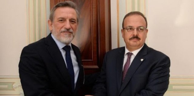 BURSA VALİSİ YAKUP CANBOLAT VE BTSO BAŞKANI İBRAHİM BURKAY BURSA VALİSİ YAKUP CANBOLAT VE BTSO BAŞKANI İBRAHİM BURKAY