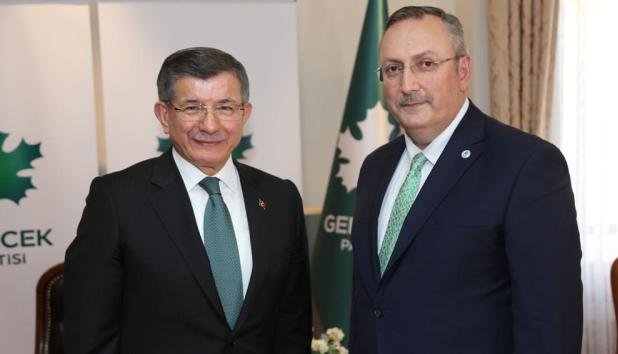 GELECEK PARTİSİ GENEL BAŞKANI AHMET DAVUTOĞLU VE BURSA İL BAŞKANI ALPASLAN YILDIZ