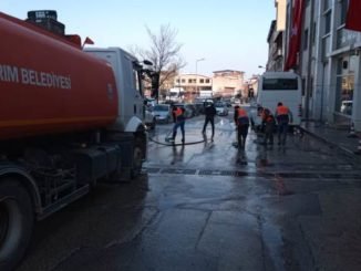 YILDIRIM BELEDİYESİ İLAÇLAMA KORONAVİRÜS DEZENFEKTE ÇALIŞMALARI
