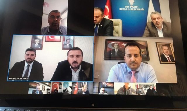 AK PARTİ VİODEOKONFERANS TOPLANTI AK PARTİ VİODEOKONFERANS TOPLANTI