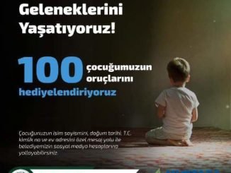 OSMANGAZİ BELEDİYESİ ÇOCUKLARIN ORUÇLARINA ÖDÜL