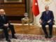 CUMHURBAŞKANI RECEP TAYYİP ERDOĞAN VE MHP GENEL BAŞKANI DEVLET BAHÇELİ