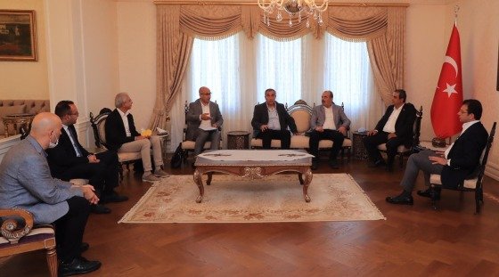 EKREM İMAMOĞLU CHP BURSA HEYETİ İSMET KARACA HAYRİ TÜRKYILMAZ EKREM İMAMOĞLU CHP BURSA HEYETİ İSMET KARACA HAYRİ TÜRKYILMAZ