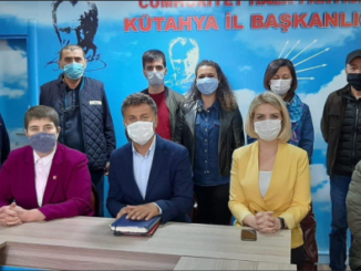 ORHAN SARIBAL VE GAMZE PAMUK ATEŞLi CHP KÜTAHYA iL BAŞKANLIĞI BASIN AÇIKLAMASI