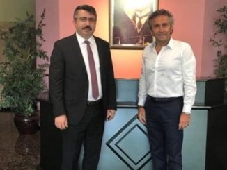 YILDIRIM BELEDiYE BAŞKANI OKTAY YILMAZ VE YEŞiM CEOSU ŞENOL ŞANKAYA