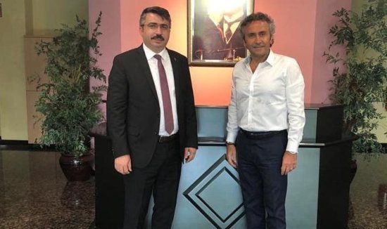 YILDIRIM BELEDiYE BAŞKANI OKTAY YILMAZ VE YEŞiM CEOSU ŞENOL ŞANKAYA YILDIRIM BELEDiYE BAŞKANI OKTAY YILMAZ VE YEŞiM CEOSU ŞENOL ŞANKAYA