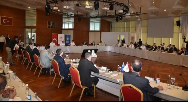 CEVRE VE SEHiRCiLiK BARANI MUDRAT KURUM VE iLCE BASKANLARI KOORDiNASYON TOPLANTISI