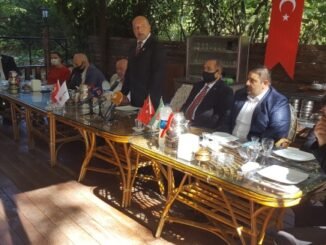 DOGRU PARTI IL BASKANI TOLGA KORNOSOR ILK BASINLA BULUSMA