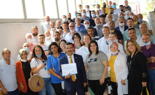 iYi PARTi iL BASKANI SELCUK TURKOGLU MAZBATASINI ALDI iYi PARTi iL BASKANI SELCUK TURKOGLU MAZBATASINI ALDI