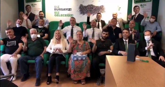GELECEK PARTiSi iL BAŞKANI ALPASLAN YILDIZ VE YÖNETiMi