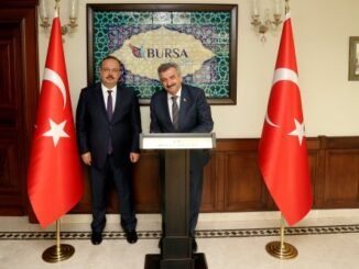 BURSA VALiLiGi VALi YAKUP CANBOLAT SANAYi VE TEKNOLOJi BAKAN YARDIMCISI HASAN OZDEDE
