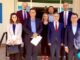 DEVA PARTISI GENEL BASKAN YARDIMCISI BURAK DALGIN IL BASKANI SERKAN OZGOZ VE KURUCULAR KURULU