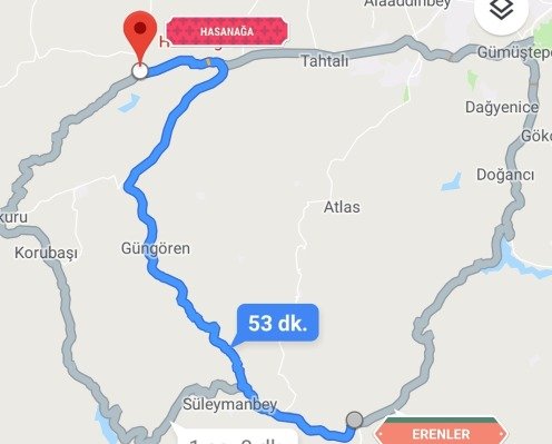 ORHANELi YOLU ALTERNATiF GUZERGAHI