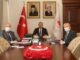 VALi YAKUP CANBOLAT VALi YARDIMCISI DR YUSUF GOKHAN YOLCU iL SAGLIK MUDURU DR FEVZi YAVUZYILMAZ