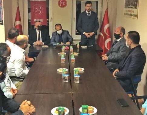 MHP iL BASKANI CiHANGiR KALKANCI VE iLCE ZiYARETLERi MHP iL BASKANI CiHANGiR KALKANCI VE iLCE ZiYARETLERi