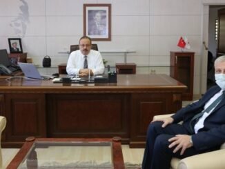 iL SAGLIK MUDURU FEVZi YAVUZYILMAZ VE VALi YAKUP CANBOLAT