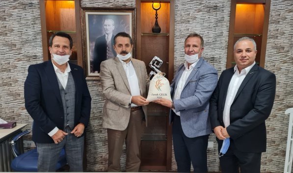 FARUK CELiK VE TRAKYADAN GELEN URETiCiLER MiLLi TOHUM FARUK CELiK VE TRAKYADAN GELEN URETiCiLER MiLLi TOHUM