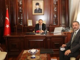 TSE BOLGE KOORDiNATORU MEHMET HUSREV VALi YAKUP CANBOLAT ZiYARETi