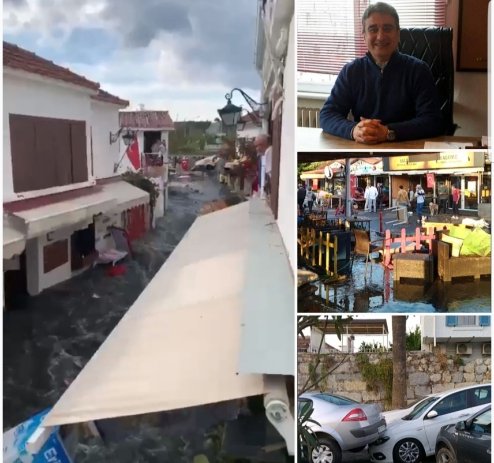 OZAN KOZAN SIGACIKTA HEM DEPREM HEM TSUNAMI YASADI