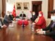 VALi YAKUP CANBOLAT VE iLGiLi BiRiMLERLE SAGLIK ONLEMLERi DEGERLENDiRME TOPLANTISI