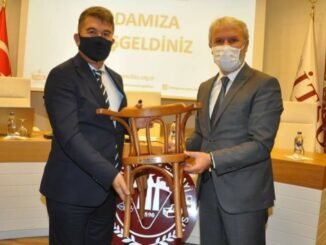 iNEGOL TSO BASKANI YAVUZ UGURDAG VE SEUL BUYUKELCiSi ERSiN ERCiN