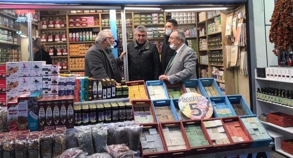 GELECEK PARTiSi iL BASKANI ALPASLAN YILDIZ CARSI ZiYARETi GELECEK PARTiSi iL BASKANI ALPASLAN YILDIZ CARSI ZiYARETi