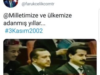 RECEP TAYYiP ERDOGAN VE FARUK CELiK