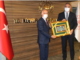 TARiHi CARSILAR FEDERASYONU BASKANI MUHSiN OZYILDTIRIM KULTUR VE TURiZM BAKANI MEHMET NURi ERSOY