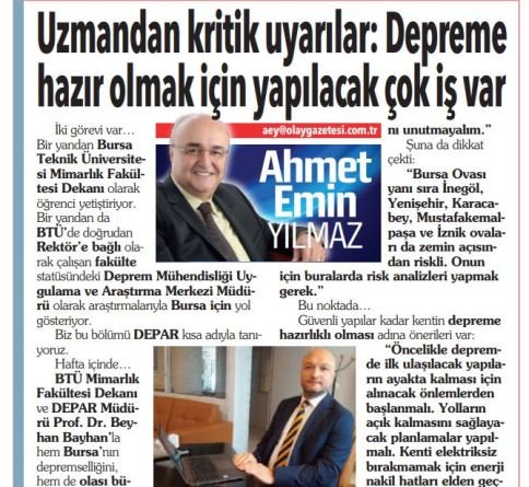 YAZI iCiN AGUSTOS TARiHLi YAZI KUPURU
