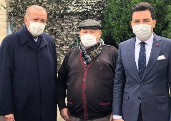 CUMHURBASKANI RECEP TAYYIP ERDOGAN MEHMET GUNGOR AHMET GUNGOR