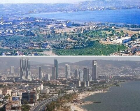 iZMiR BAYRAKLI TARLALARA KURULAN KENT iZMiR BAYRAKLI TARLALARA KURULAN KENT