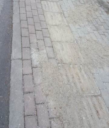 KARDA ATILAN TUZLARLA BOZULAN KALDIRIMLAR KARDA ATILAN TUZLARLA BOZULAN KALDIRIMLAR