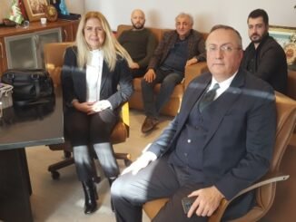 GELECEK PARTiSi iL BASKANI ALPASLAN YILDIZ BAHAR TAS UMiT MERAL MEHMET EMiN OZHAN YAHYA KEMAL KOCAK