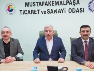 IYI PARTI GRUP BASKANI PROF DR ISMAIL TATLIOGLU MUSTAFAKEMALPASA TEMASLARI SELCUK TURKOGLU