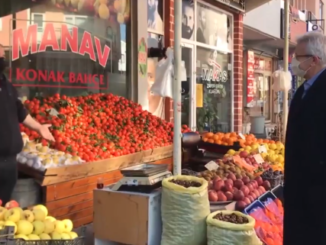 NILUFER BELEDIYE BASKANI TURGAY ERDEM ESNAF ZIYARETI