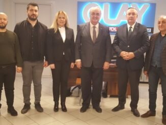 OLAY ZiYARETi YAZI iCiN GELECEK PARTiSi iL BASKANI ALPASLAN YILDIZ BAHAR TAS UMiT MERAL MEHMET EMiN OZHAN YAHYA KEMAL KOCAK