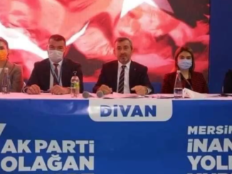 iSMAiL AYDIN AK PARTi MERSiN iL KONGRESi DiVAN BASKANI
