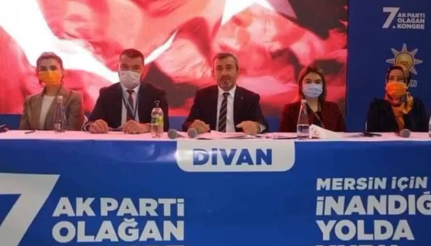iSMAiL AYDIN AK PARTi MERSiN iL KONGRESi DiVAN BASKANI