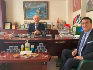 RECEP ALTEPE VE MUSTAFA DUNDAR ALTEPENiN OFiSiNE DUNDARDAN ZiYARET