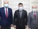 BTU MIMARLIK FATILTESI DEVIR TESLIM PROF DR ARIF KARADEMIR PROF DR BEYHAN BAYHAN PROF DR TURAN SONMEZ